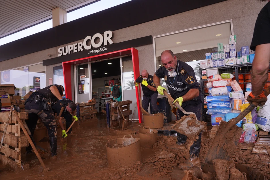 Predgrađe Valensije Kataroha nakon poplava 5. novembra