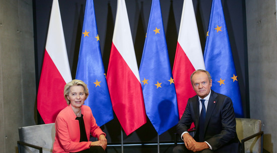 Von der Leyen: Polska powraca jako lider Europy