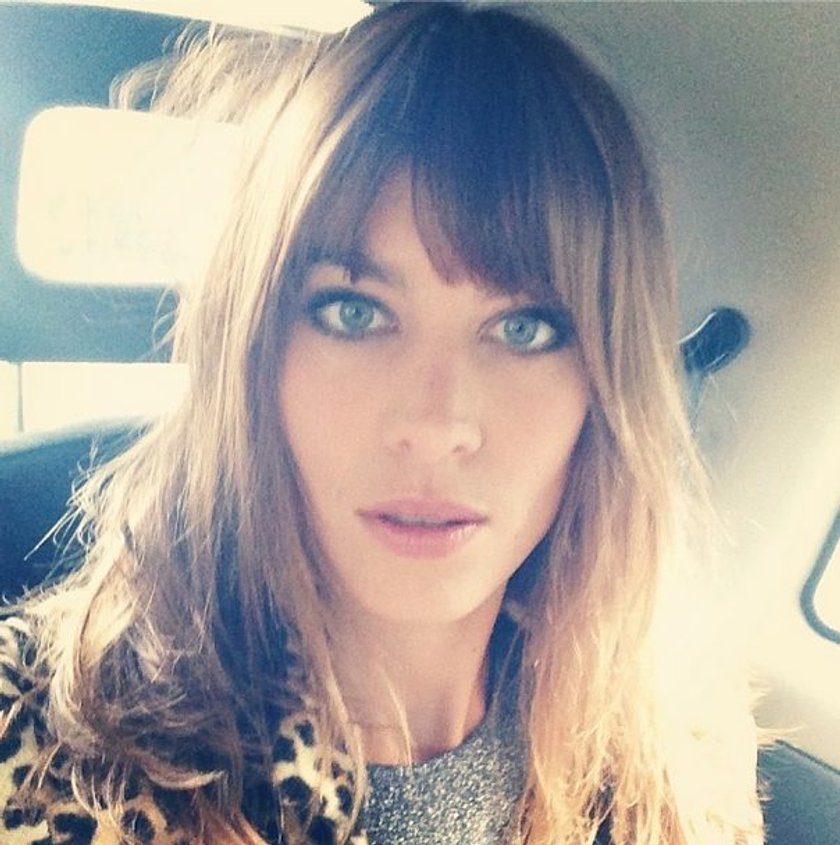 Alexa Chung z grzywką