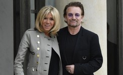 Jak nie ona! Brigitte Macron na spotkanie z Bono włożyła szałową kurtkę