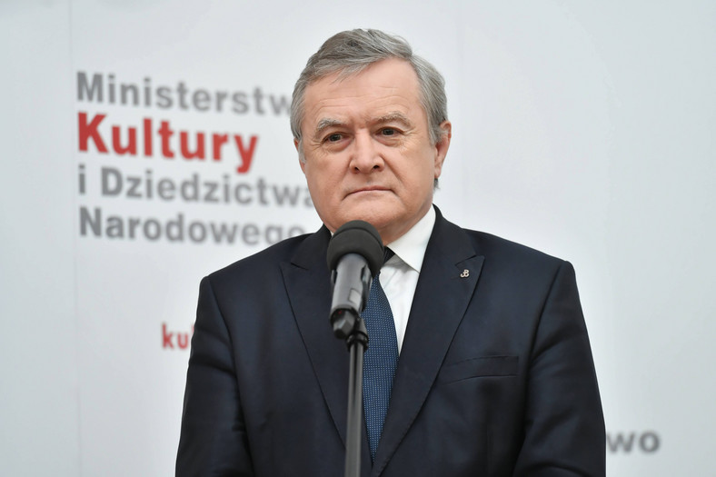 Minister kultury Piotr Gliński