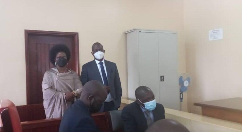 Courtsey Picture of Pastor Bugingo and Suzan Makula appearing before court