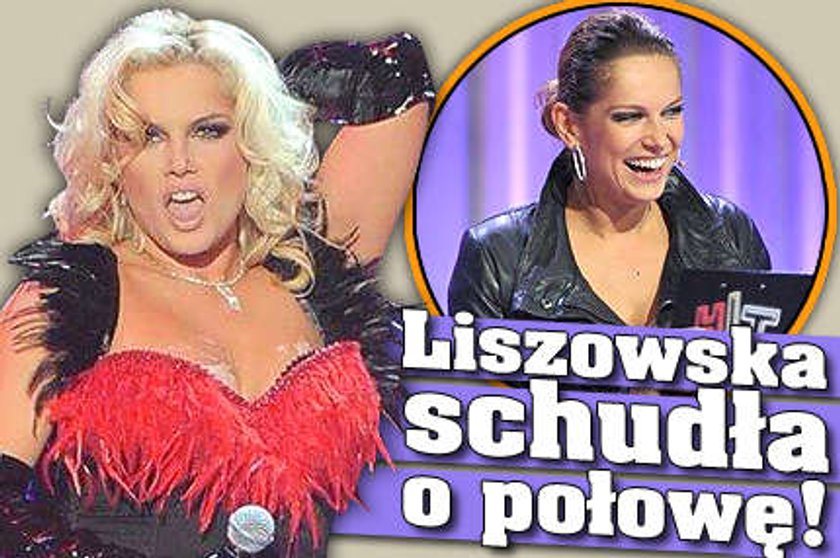 Liszowska schudła o połowę!