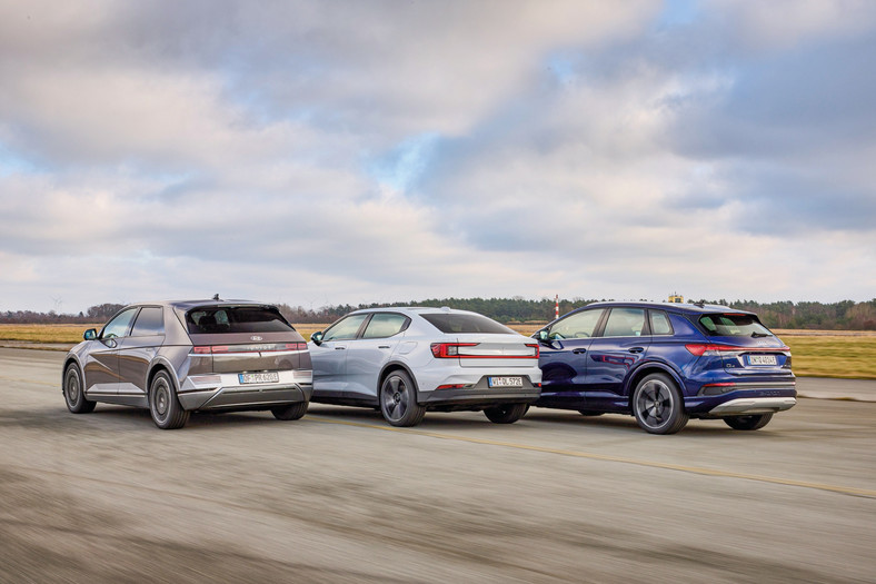 Audi Q4 e-tron, Hyundai Ioniq 5, Polestar 2