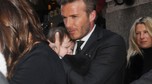 Victoria i David Beckham z córką Harper