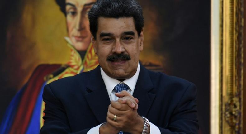 Venezuelan President Nicolas Maduro, pictured in June 2019, confirmed talks between senior officials from his country and the United States