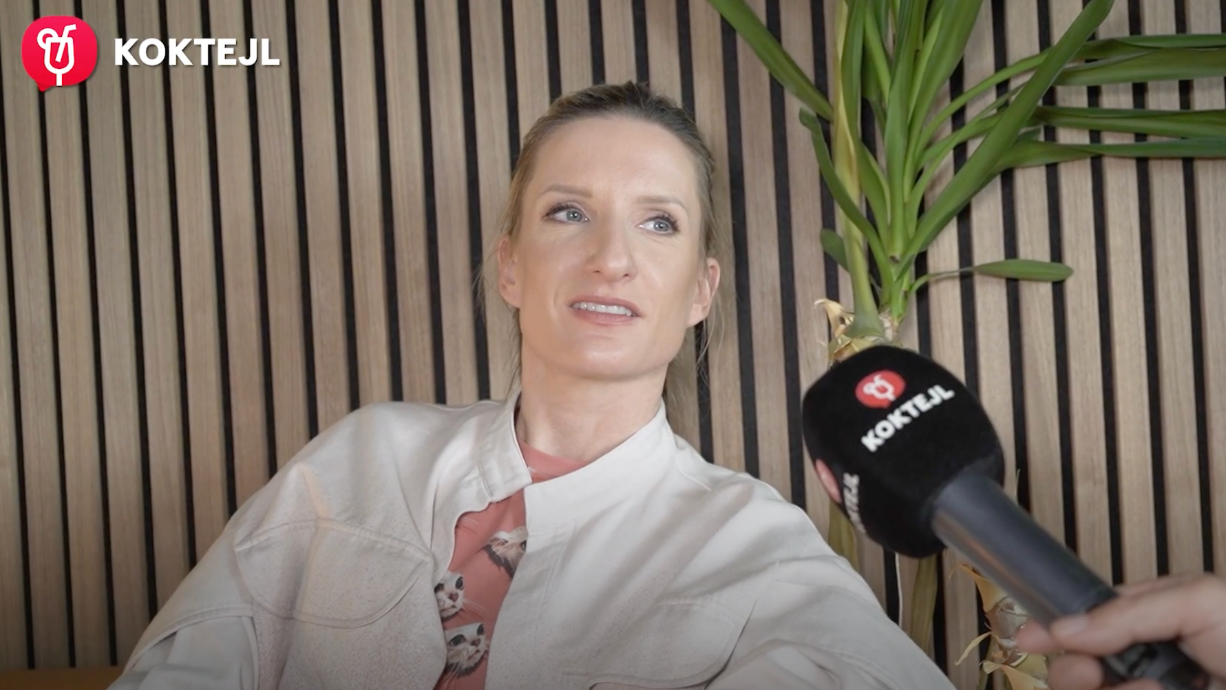 Moderátorka Adela Vinczeová.