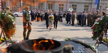 Święto 3 Maja w Łodzi. Wojewoda Tobiasz Bocheński przed Grobem Nieznanego Żołnierza mówił o Rzeczpospolitej Wielu Narodów