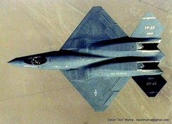 YF-23 - zapomniany konkurent Raptora
