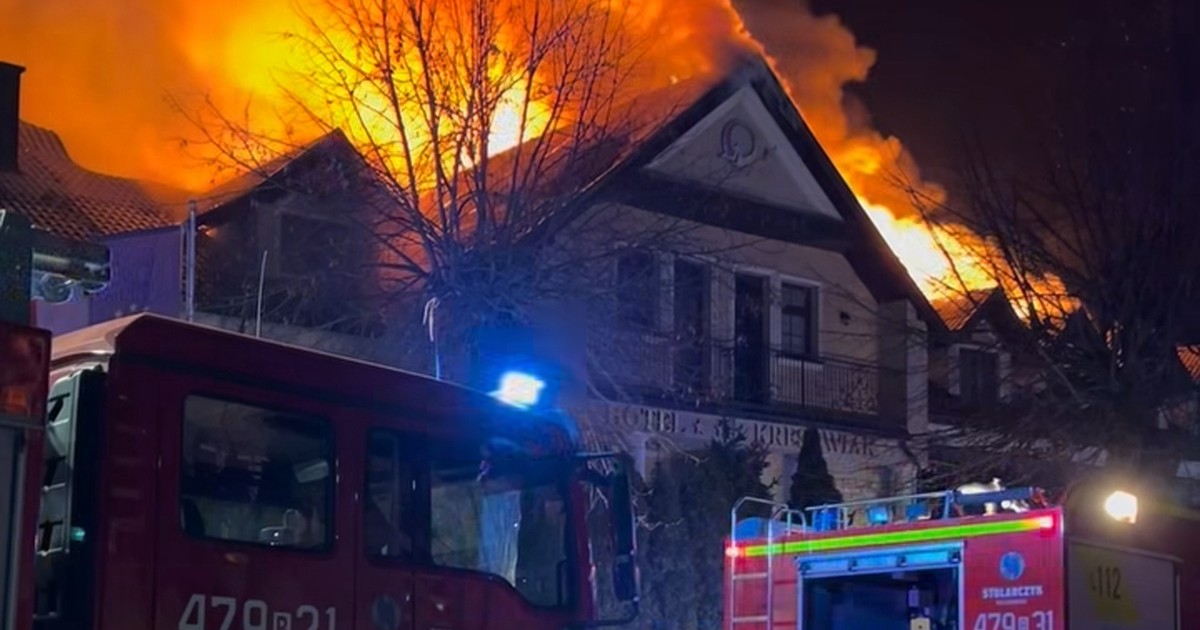 Hotel Kresowiak płonął tuż przed Sylwestrem. "Na szczęście nikogo nie było"