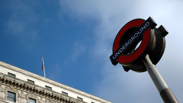 Symbol londyńskiego metra