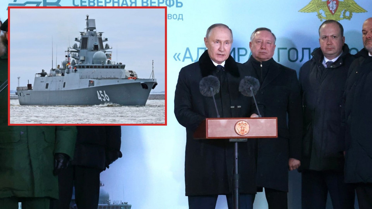 Putin zyskał Admirała Gołowko. W budowie wzięła udział firma z kraju NATO