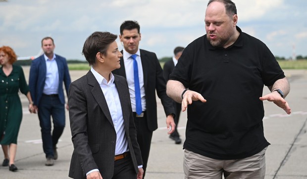 Ana Brnabić dočekala Ruslana Stefancuka