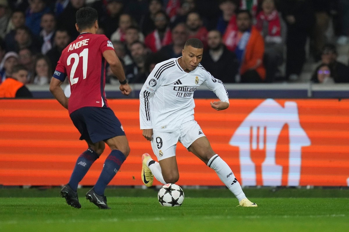 Francúzsky futbalista Kylian Mbappé.