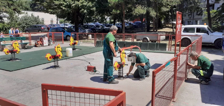 Obnova dečjeg igrališta, Voždovac