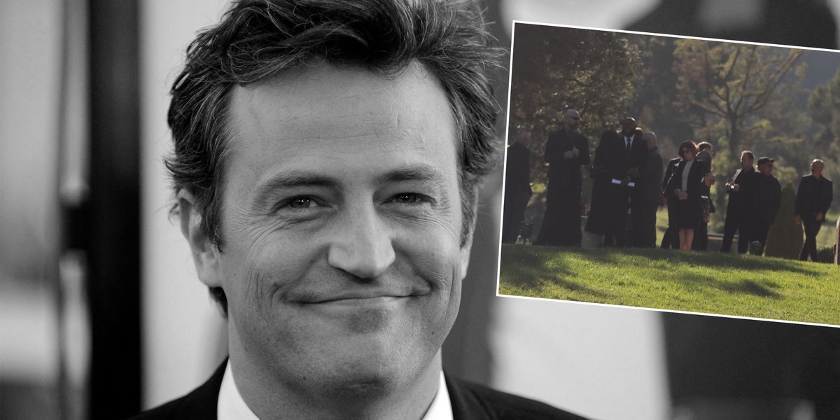 Pogrzeb Matthew Perry'ego.