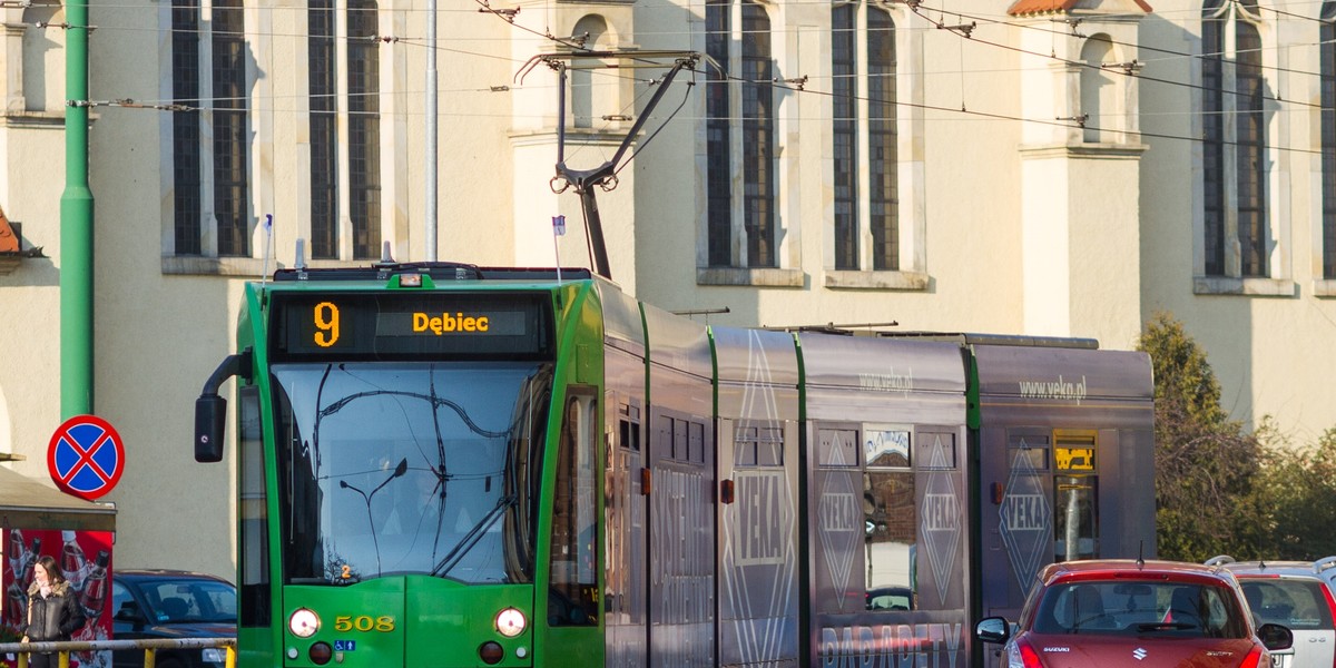 Tramwaje pojada objazdem