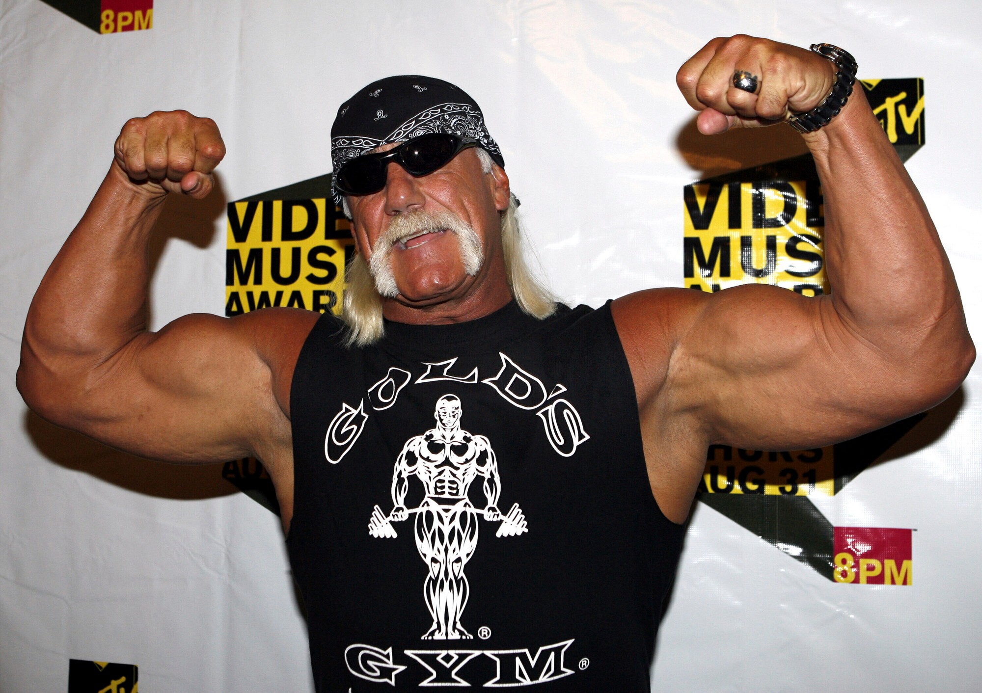 Legendárny wrestler a americký herec Hulk Hogan.