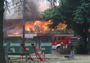 Požar u bloku 45