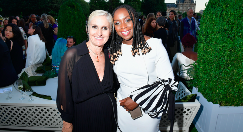 Dior creative director, Maria Grazia Chiuri to join Chimamanda Adichie and other Nigerian fashion designers at the Wear Nigerian' Fashion Show in Lagos