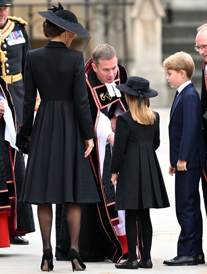 Kejt Midlton na sahrani kraljice Elizabete II 