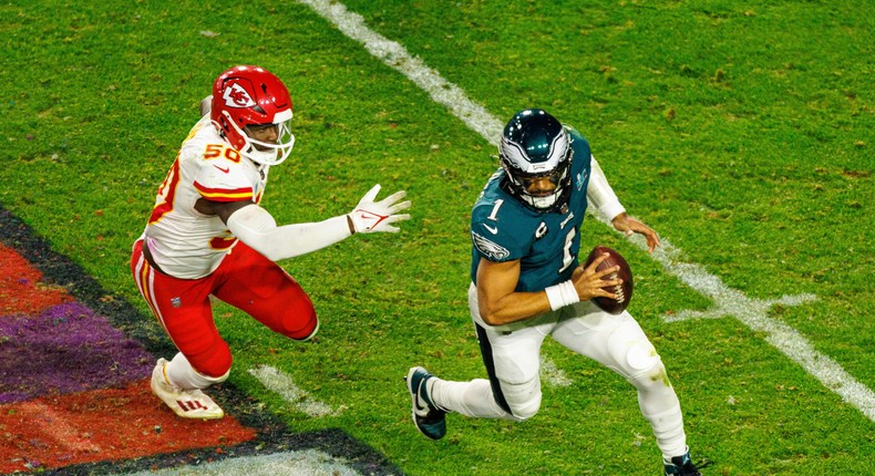 The Kansas City Chiefs and Philadelphia Eagles faced off just two years ago at Super Bowl LVII in 2023.Adam Bow/Icon Sportswire via Getty Images