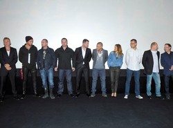 Aktorzy i twórcy na premierze serialu "Misja Afganistan"