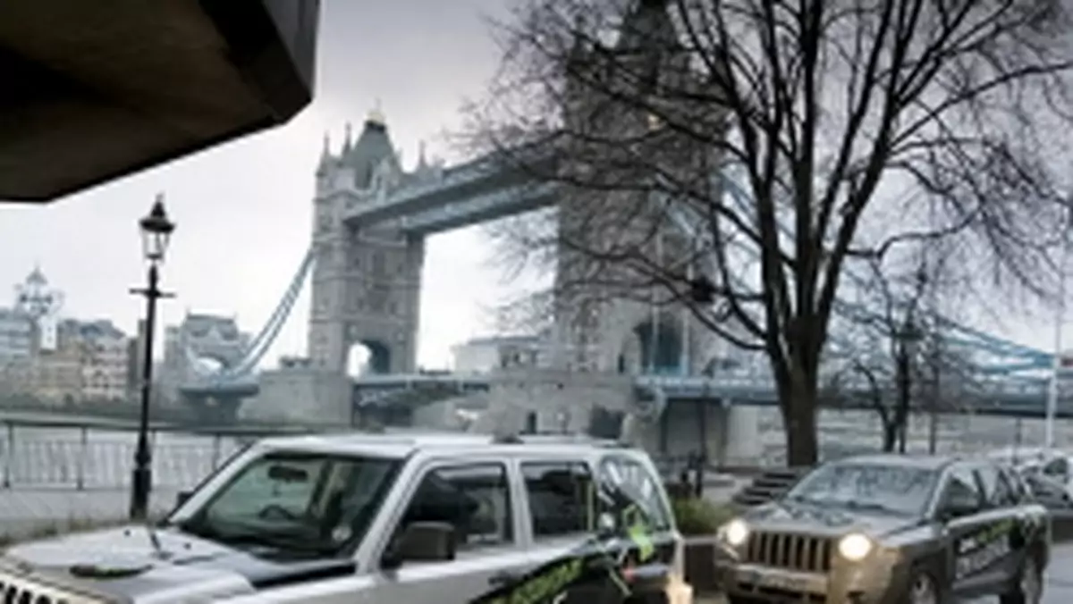 Jeep: Z Londynu do Polski na jednym baku