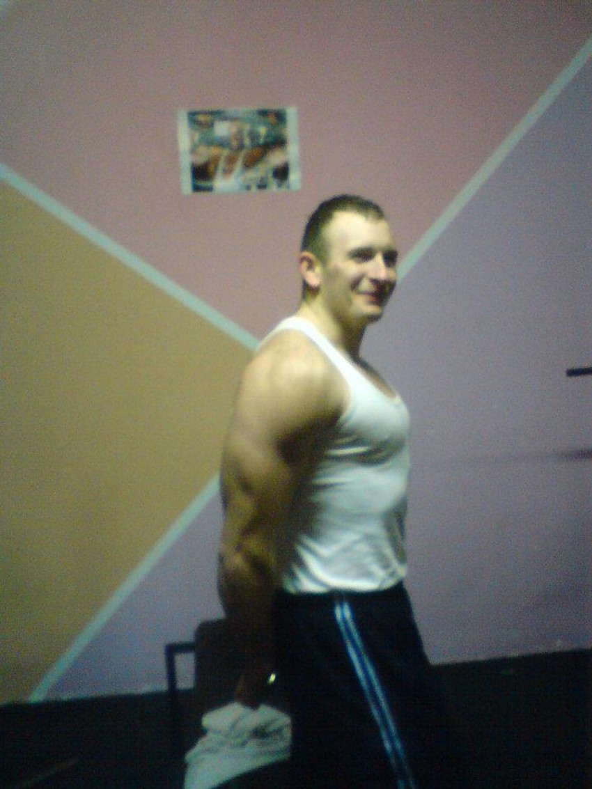 Vojislav u danima dok je išao redovno u teretanu