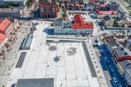 Rynek w Kutnie po rewitalizacji, 2021 r.