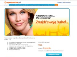 Isabel reklamuje randki w sieci