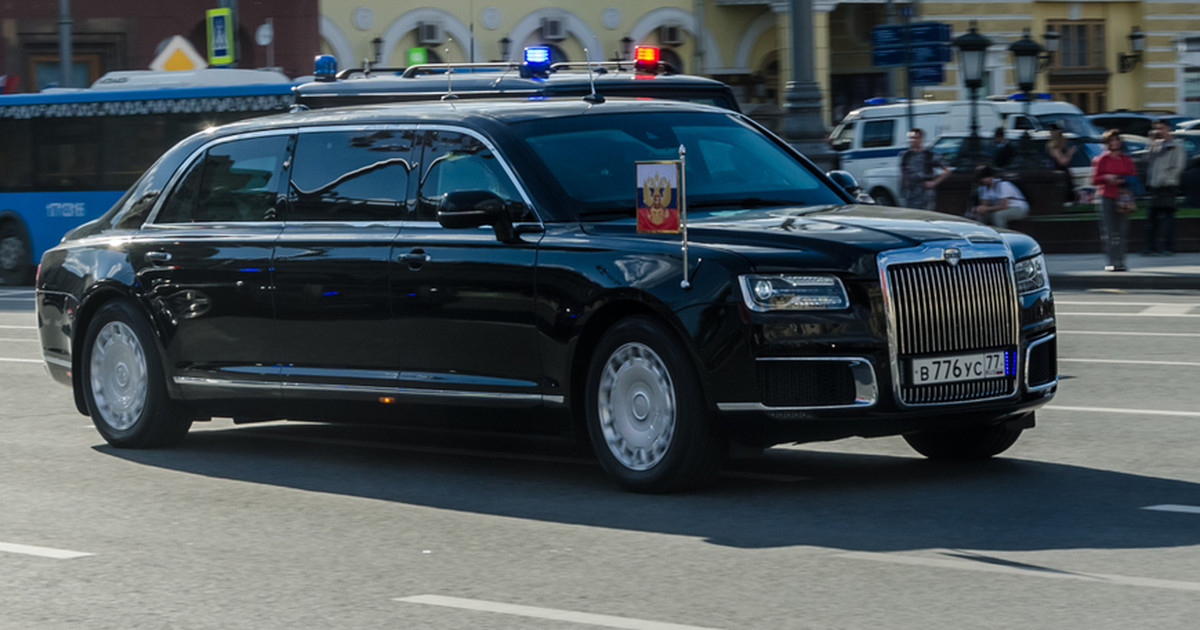 Aurus Senat - prezydencka limuzyna Władimira Putina
