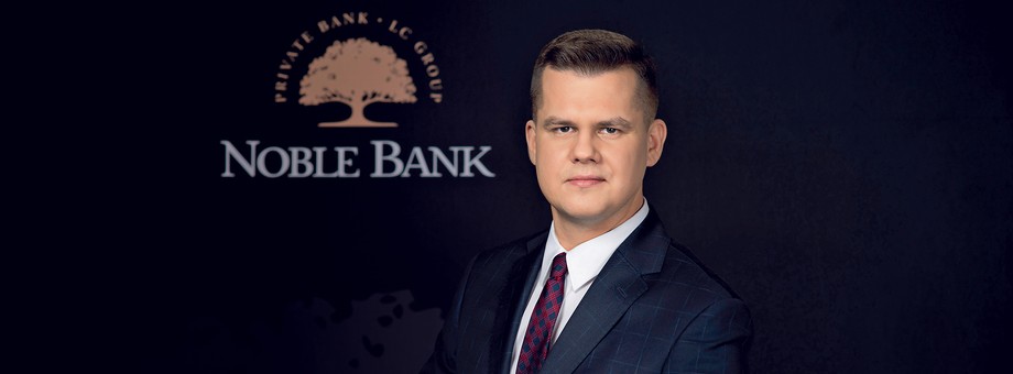 Artur Chomicz, Wealth Manager Noble Bank w Gdańsku