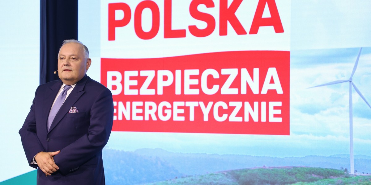 Prezes PGE Wojciech Dąbrowski 