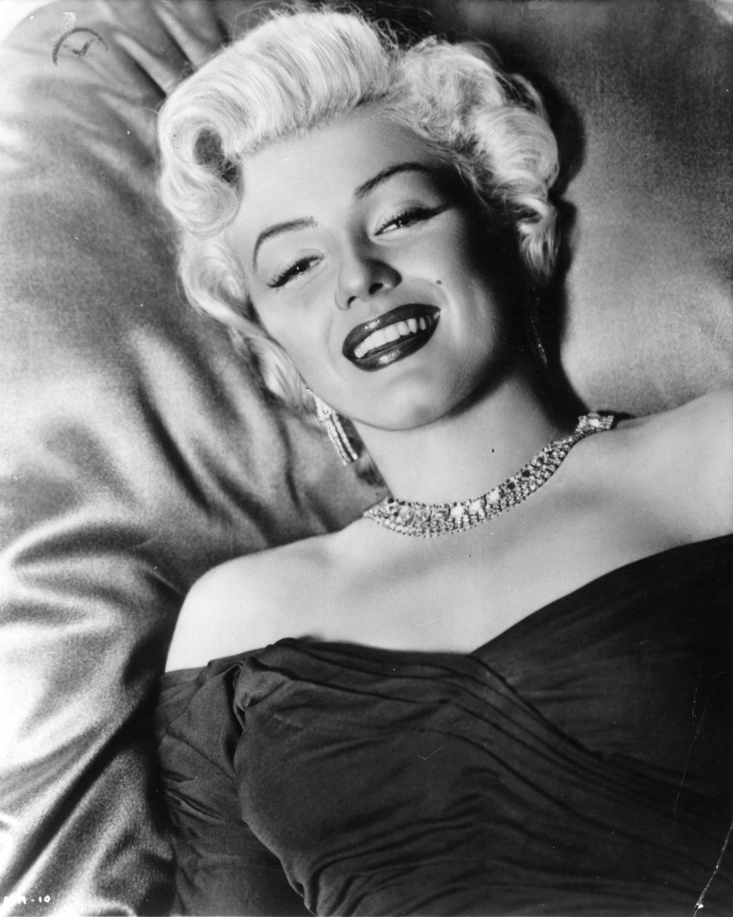 Americká filmová herečka a modelka Marilyn Monroe.