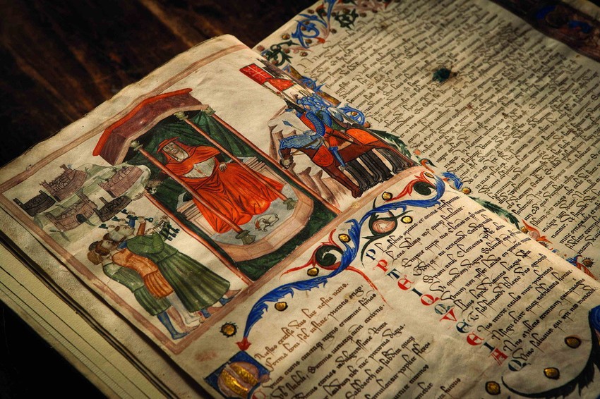 Pismo kojim kardinal Žil de Alborno polaže zakletvu vernosti papi Inočentiju VI