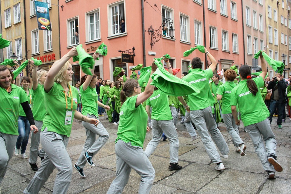 Flash mob w Gdańsku