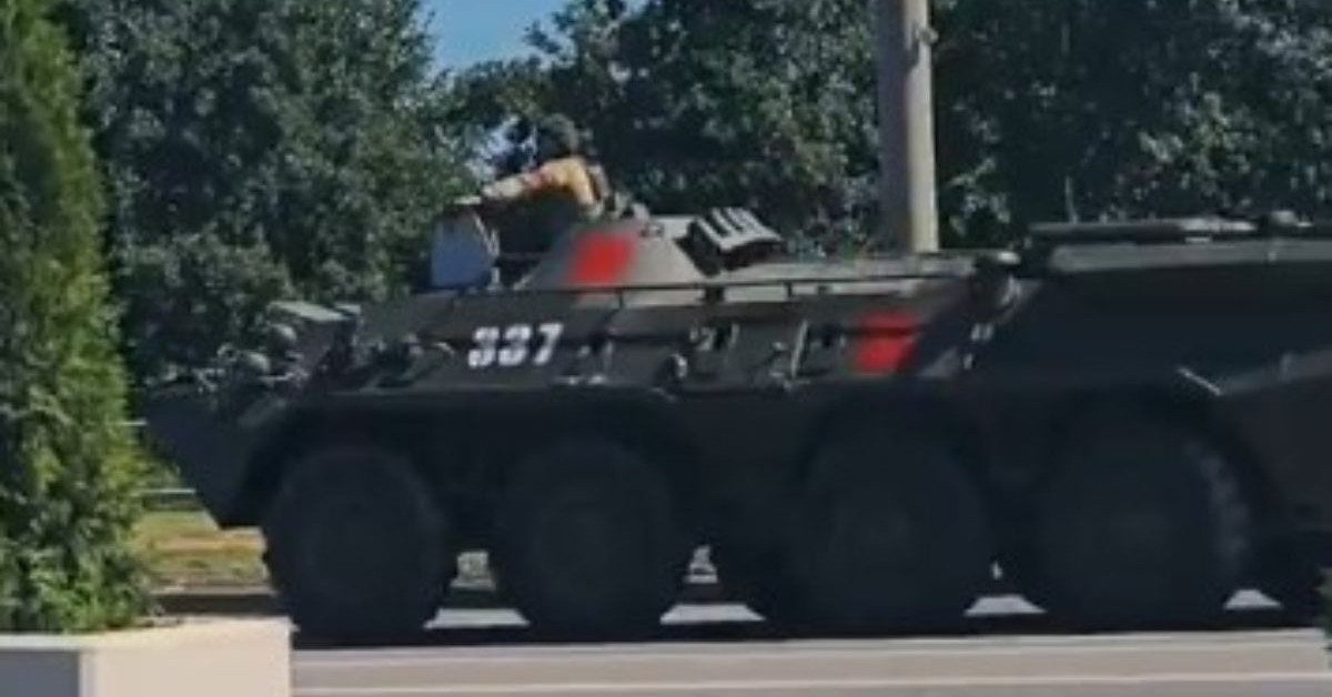 Nagranie z Białorusi wzbudziło niepokój. "Niebezpieczny sygnał"