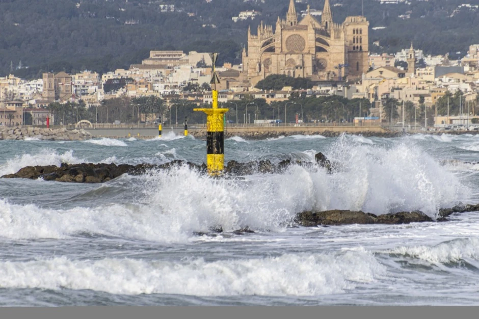 Oluja u Španiji, Palma de Majorka 28. januara