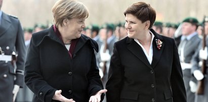 O czym rozmawiały Szydło z Merkel?