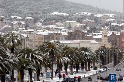 Drastyczny spadek temperatury w Serbii. W Chorwacji czerwony alert z powodu śnieżyc i wiatru