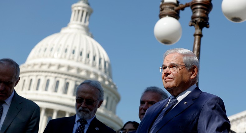 Sen. Bob Menendez.Anna Moneymaker/Getty Images