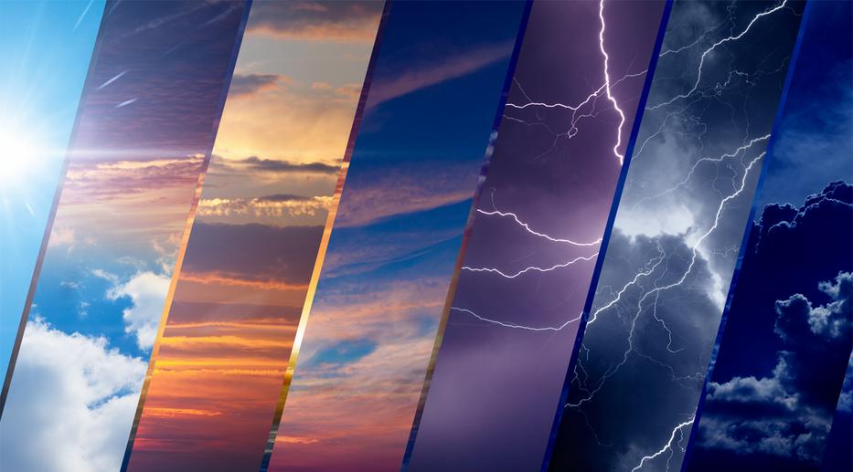 Ilyen időjárásra számítanak a meteorológusok. Fotó: Shutterstock