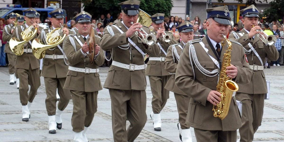 Konkurs musztry paradnej orkiestr wojsk ladowych