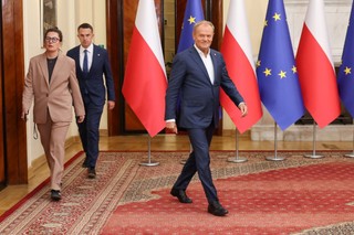 Rosyjskie drony w Polsce. Donald Tusk odpowiada na słowa Donalda Trumpa