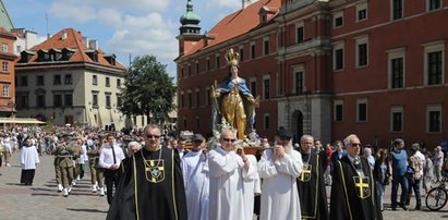 Warszawskie procesje w Boże Ciało 2023. Będą utrudnienia w ruchu. A co z postem w piątek?