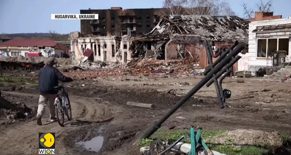 Selo Husarivka u Ukrajini