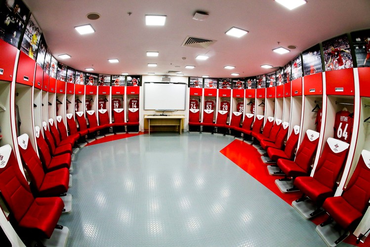 Szatnia na stadionie Spartaka