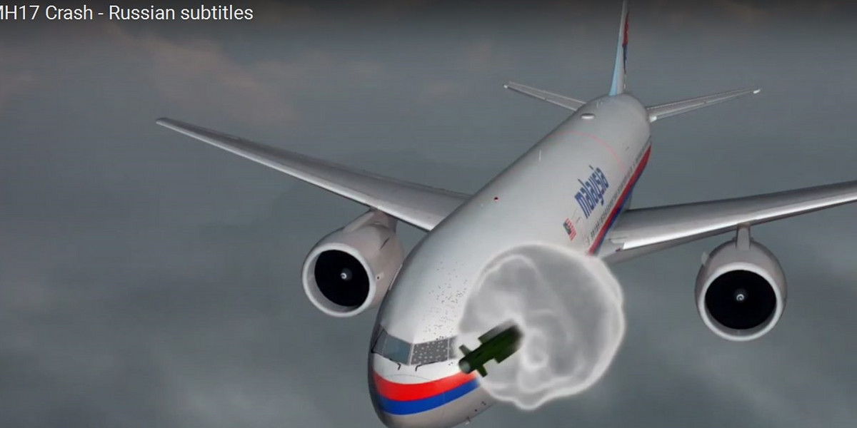 Rosyjska rakieta zastrzeliła Boeinga 777