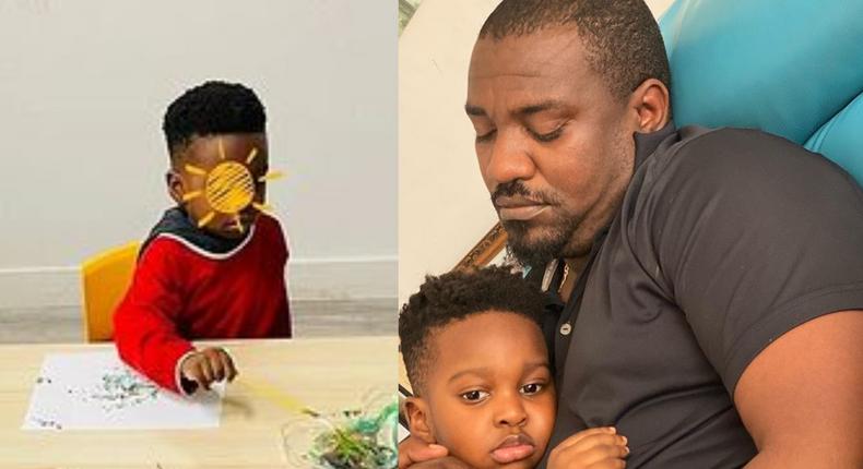 John Dumelo enrols son in daycare